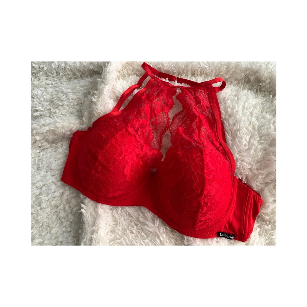 Sexy Lacy Red Bra